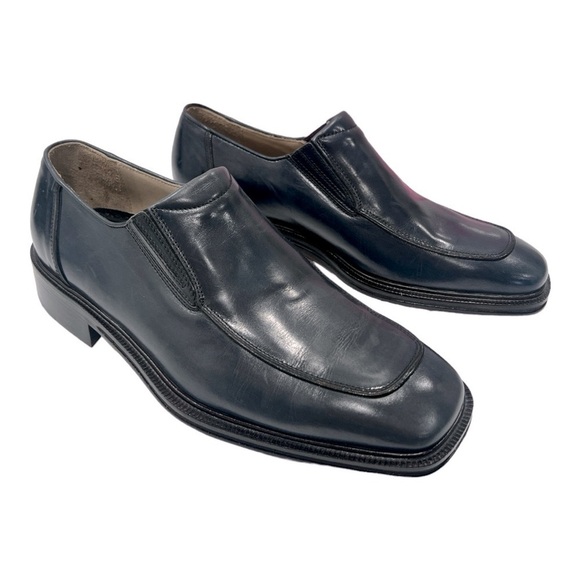 Men\'s Black Leather Loafers main image 10